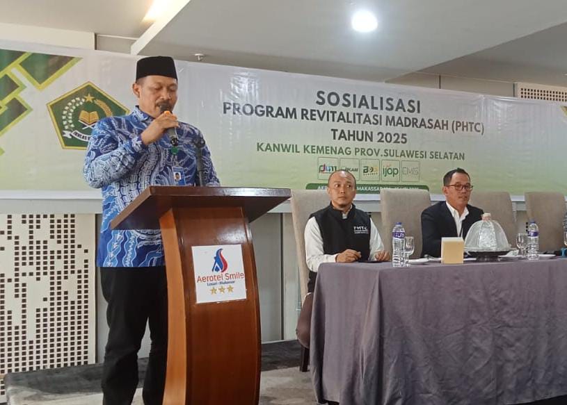 Arahan Kakanwil dalam kegiatan sosialisasi program revitalisasi madrasah
