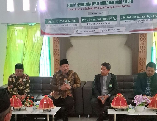 Kakanwil dalam Kegiatan FKUB Kota Palopo