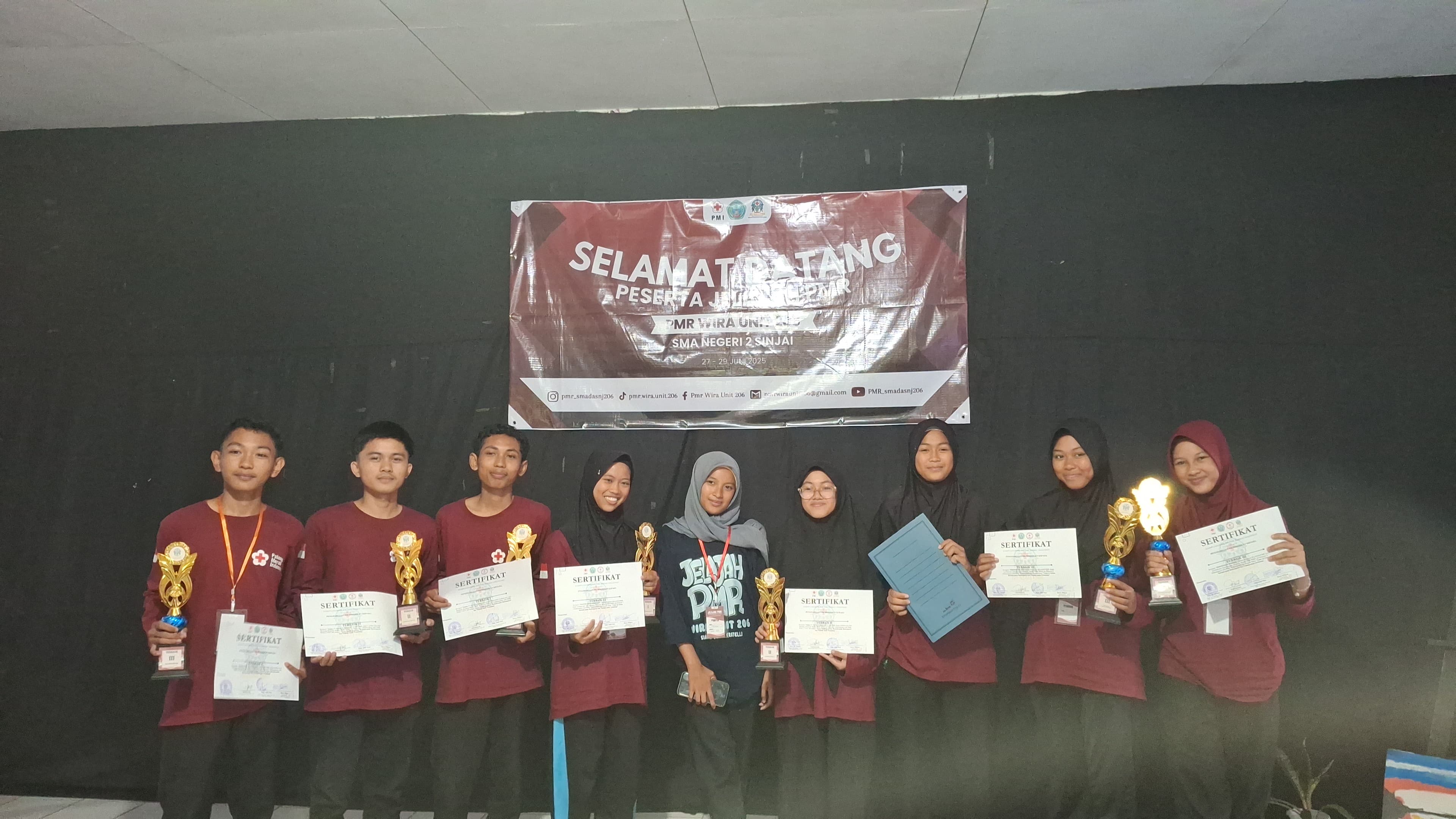 Peserta PMR Wira MAN 2 Sinjai