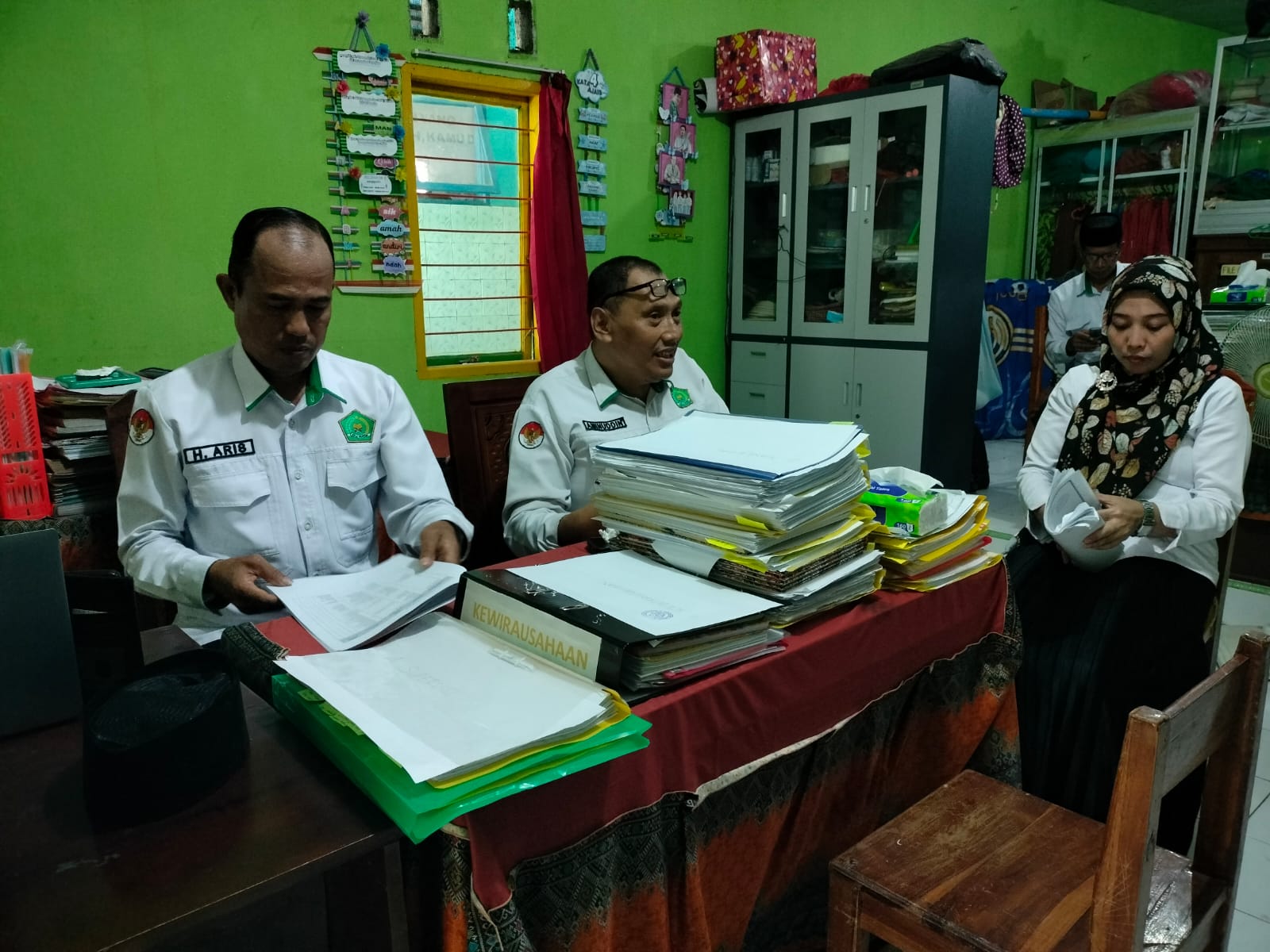 PPKM di MA Belang-belang (foto: ist)