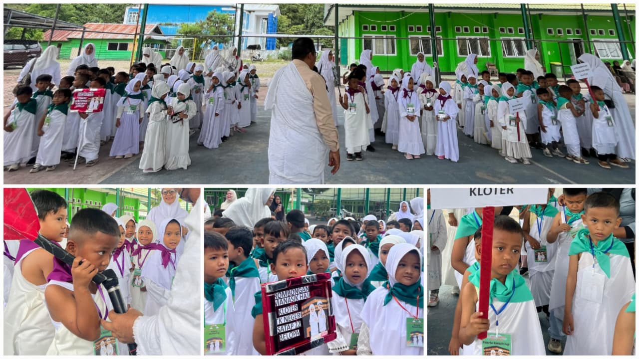 Kadis Pendidikan Kab. Luwu, Andi Palanggi Hadir di Acara Manasik HAJI PAUD