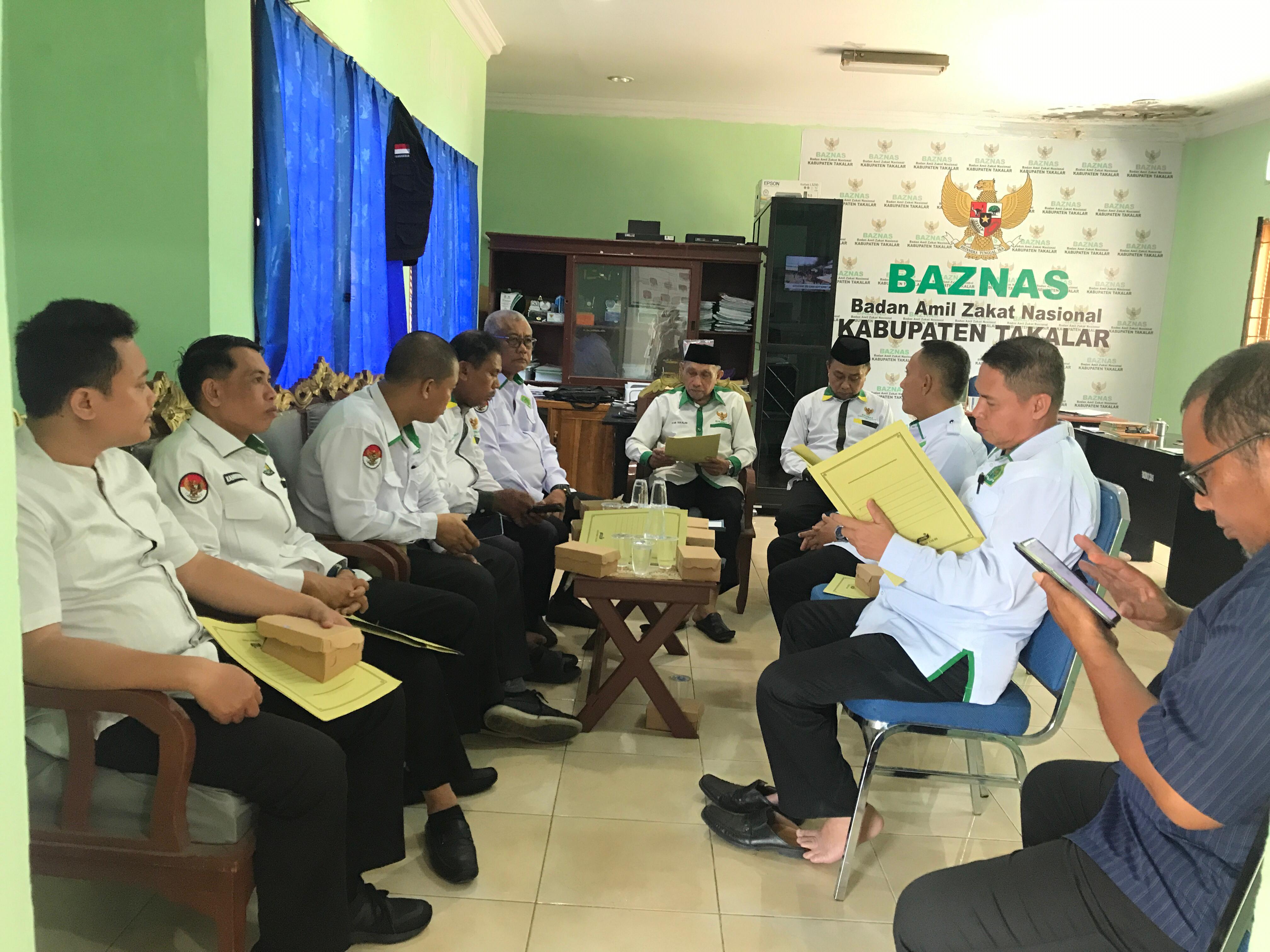 Rakor Baznas dengan Kepala KUA terkait pembagian daging Dam
