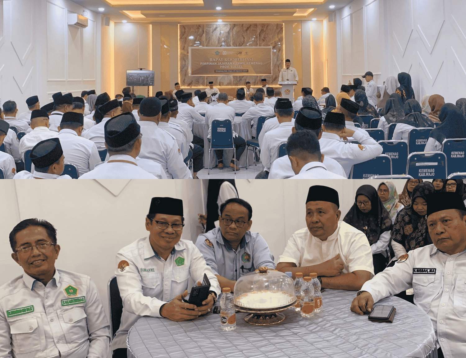 Kakan Kemenag Pangkep Hadiri Rapat Persiapan MQKI di Wajo : Sinergi Kita Semua