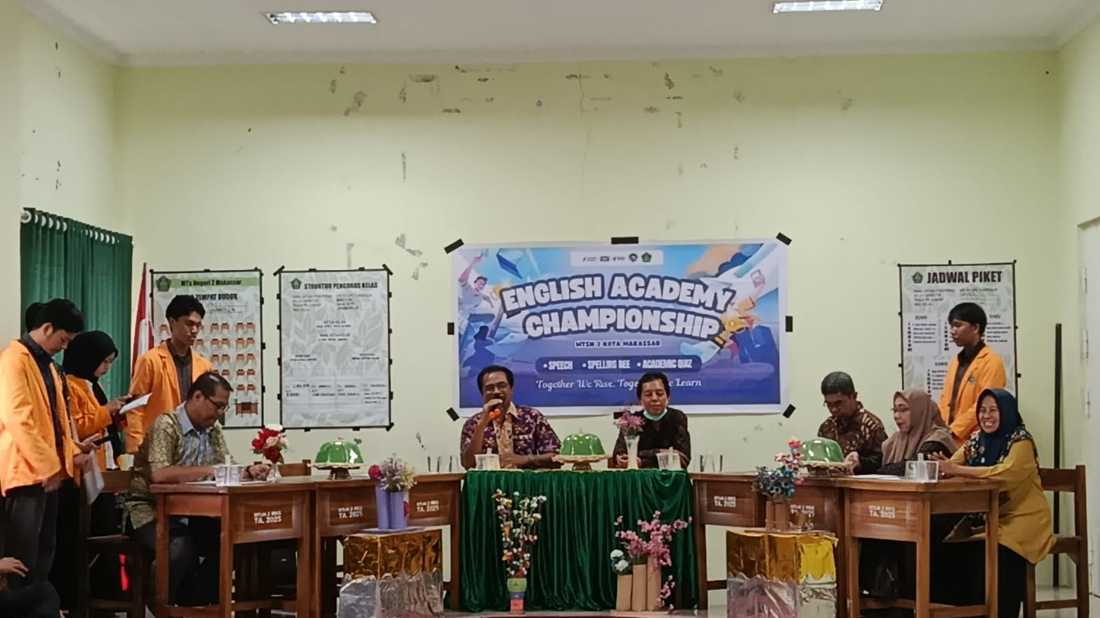 Saat memberikan sambutan