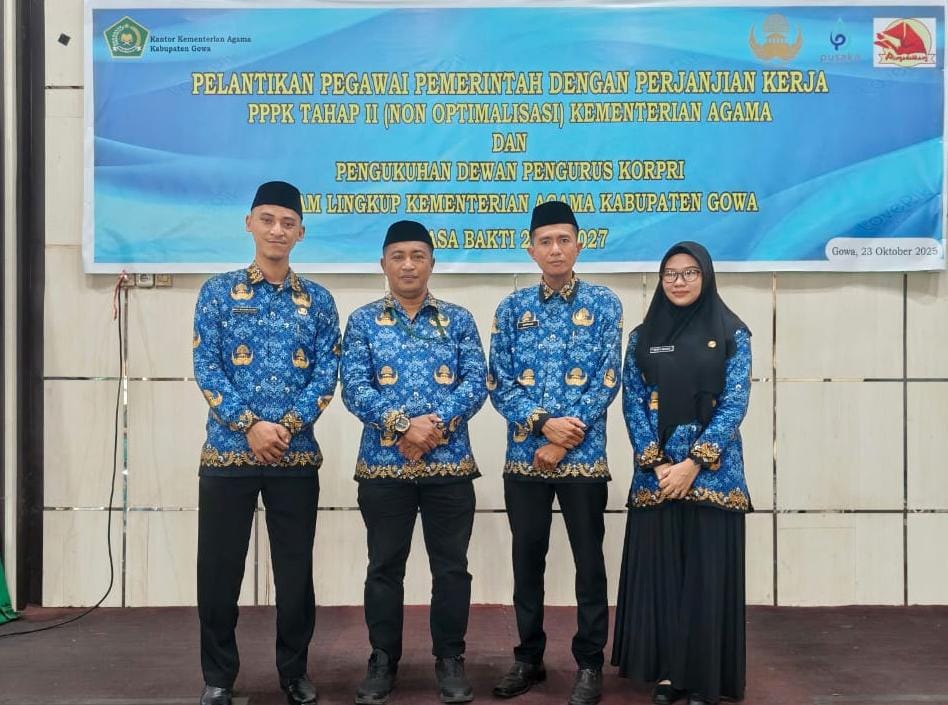 Syukur sesaat sebelum pelantikan