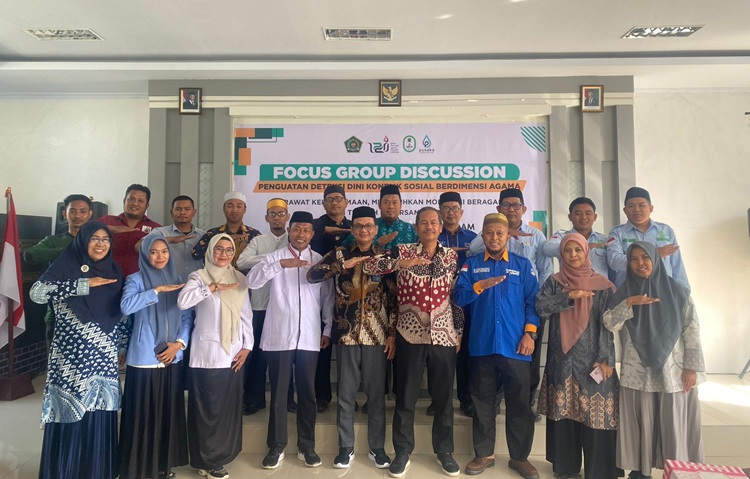 Kemenag Kabupaten Sidrap Gelar FGD Penguatan Deteksi Dini Konflik Sosial Berdimensi Agama