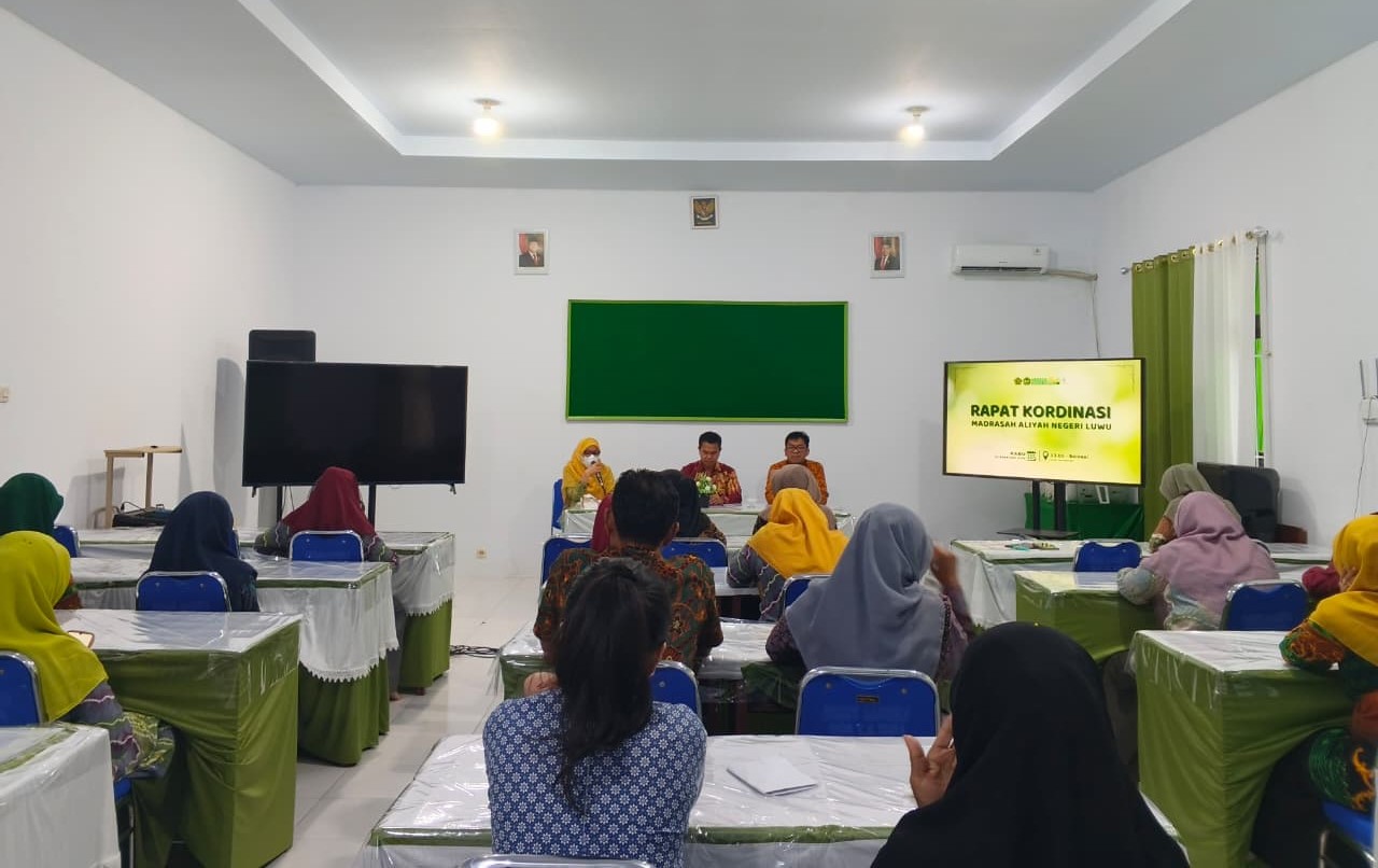 Suasana Rapat Koordinasi