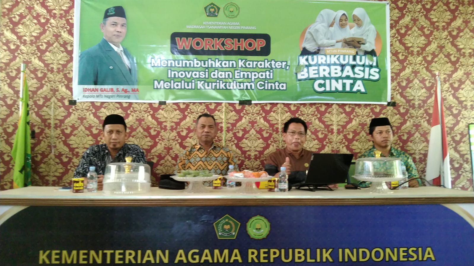 MTsN Pinrang Gelar Rapat Penyusunan EDM-eRKAM, Perkuat Program Kerja dan Mutu Madrasah
