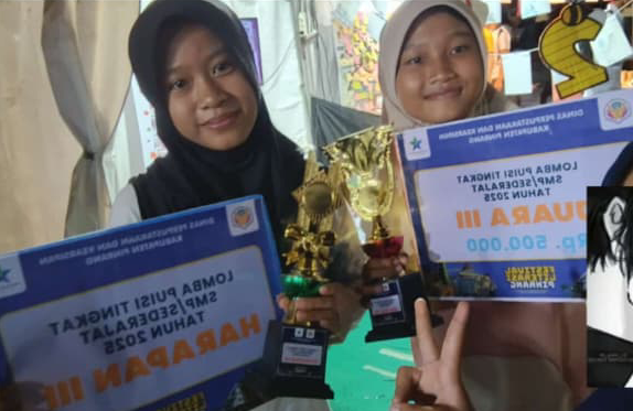 Siswa MTs Ma'Arif Pinrang Raih Juara di Malam Puncak Festival Literasi Pinrang 2025