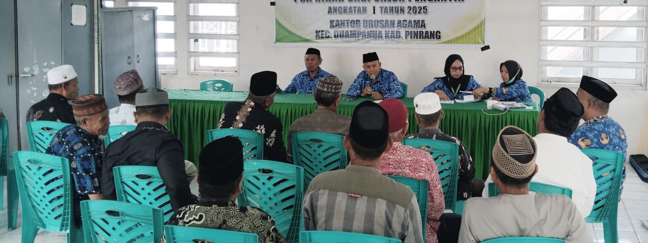 Kesehatan Imam Jadi Prioritas, KUA Duampanua Hadirkan Pemeriksaan Gratis