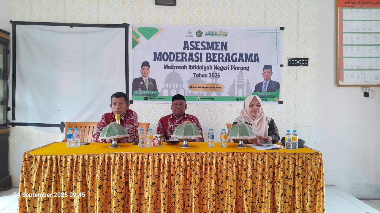 Asesmen Moderasi Beragama MIN Pinrang