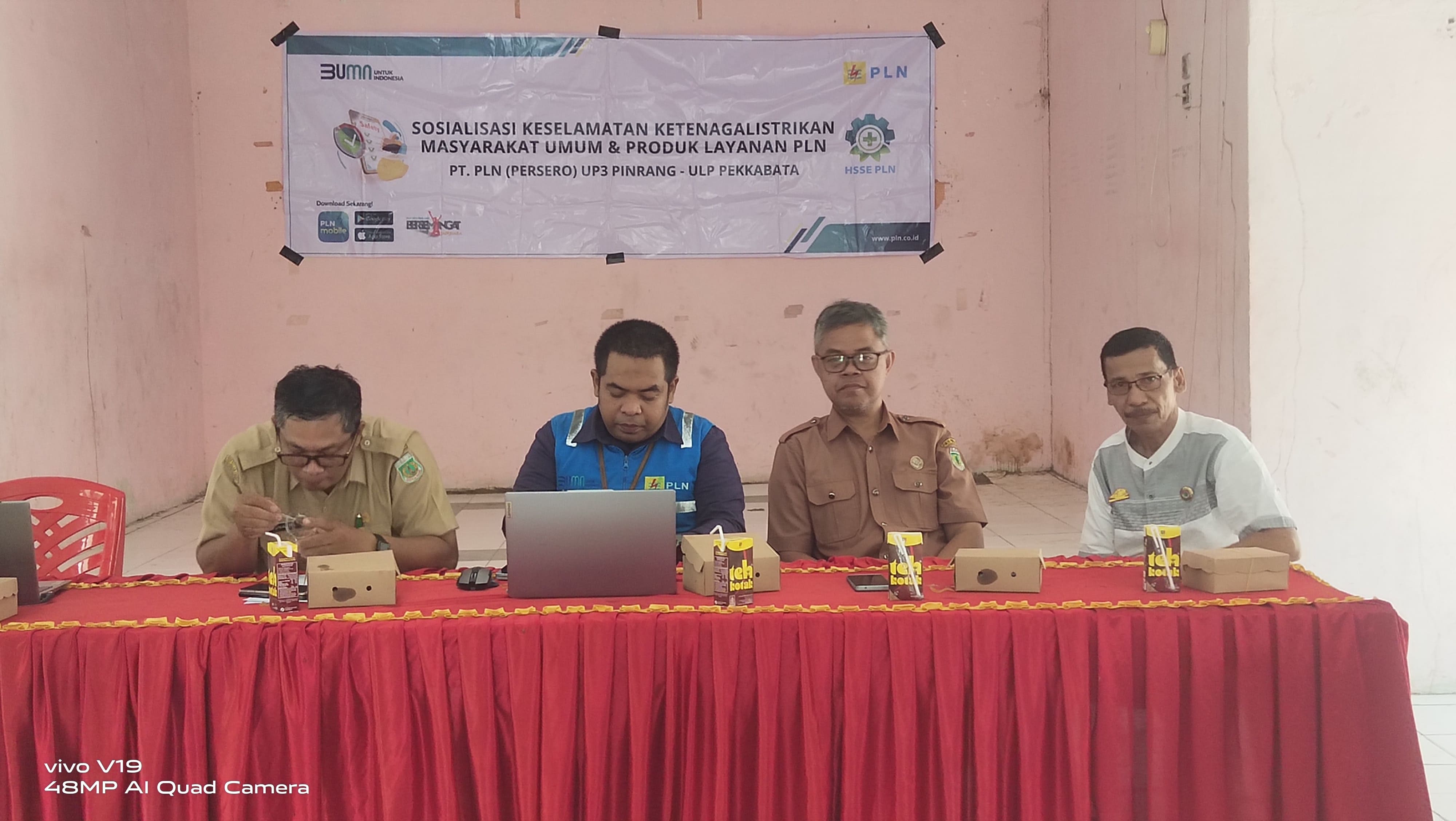 Bangun Budaya Aman Listrik, KUA Batulappa Dukung Sosialisasi PLN