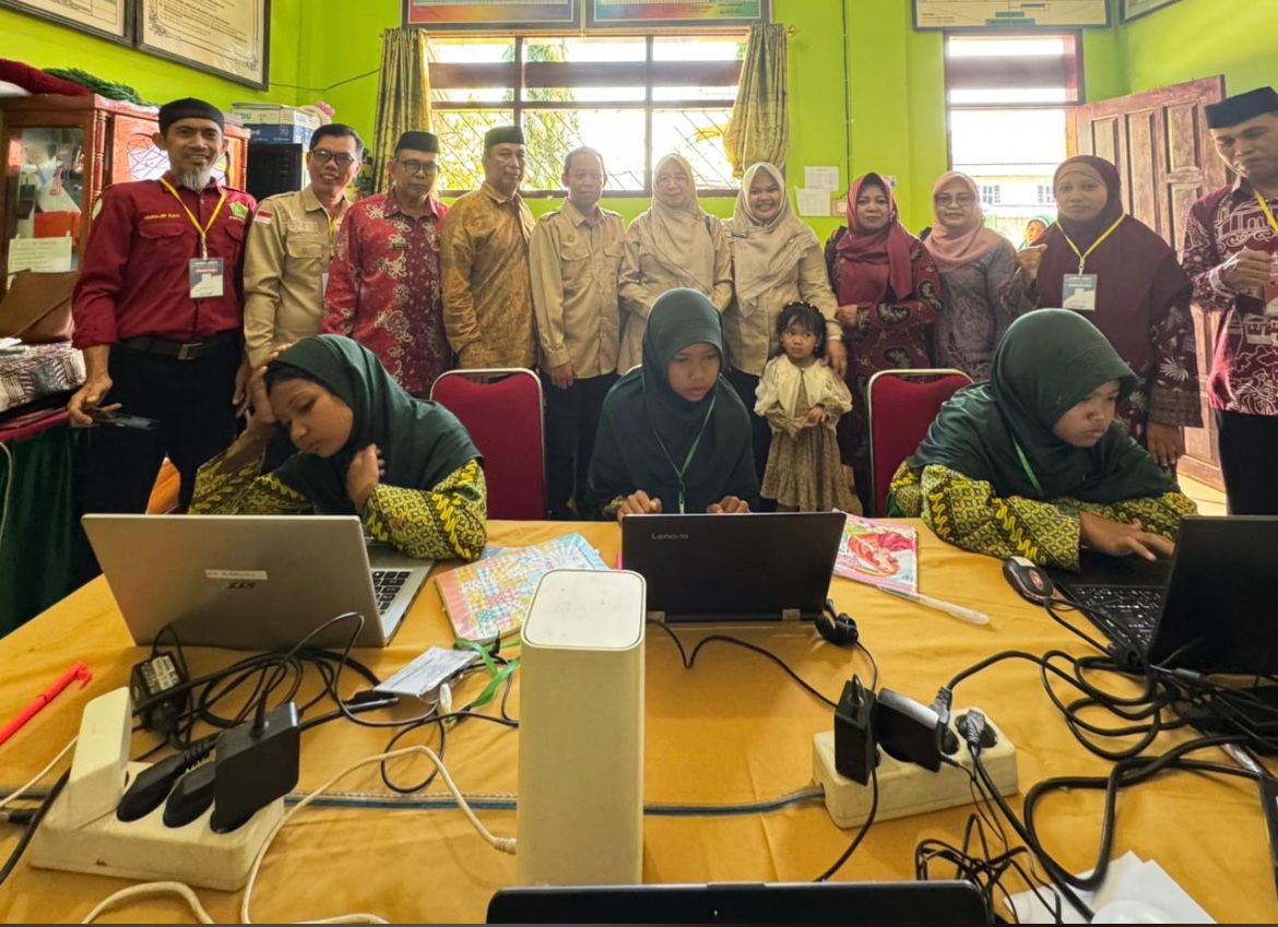 Pemantauan Pelaksanaan ANBK di MI DDI BUNGI