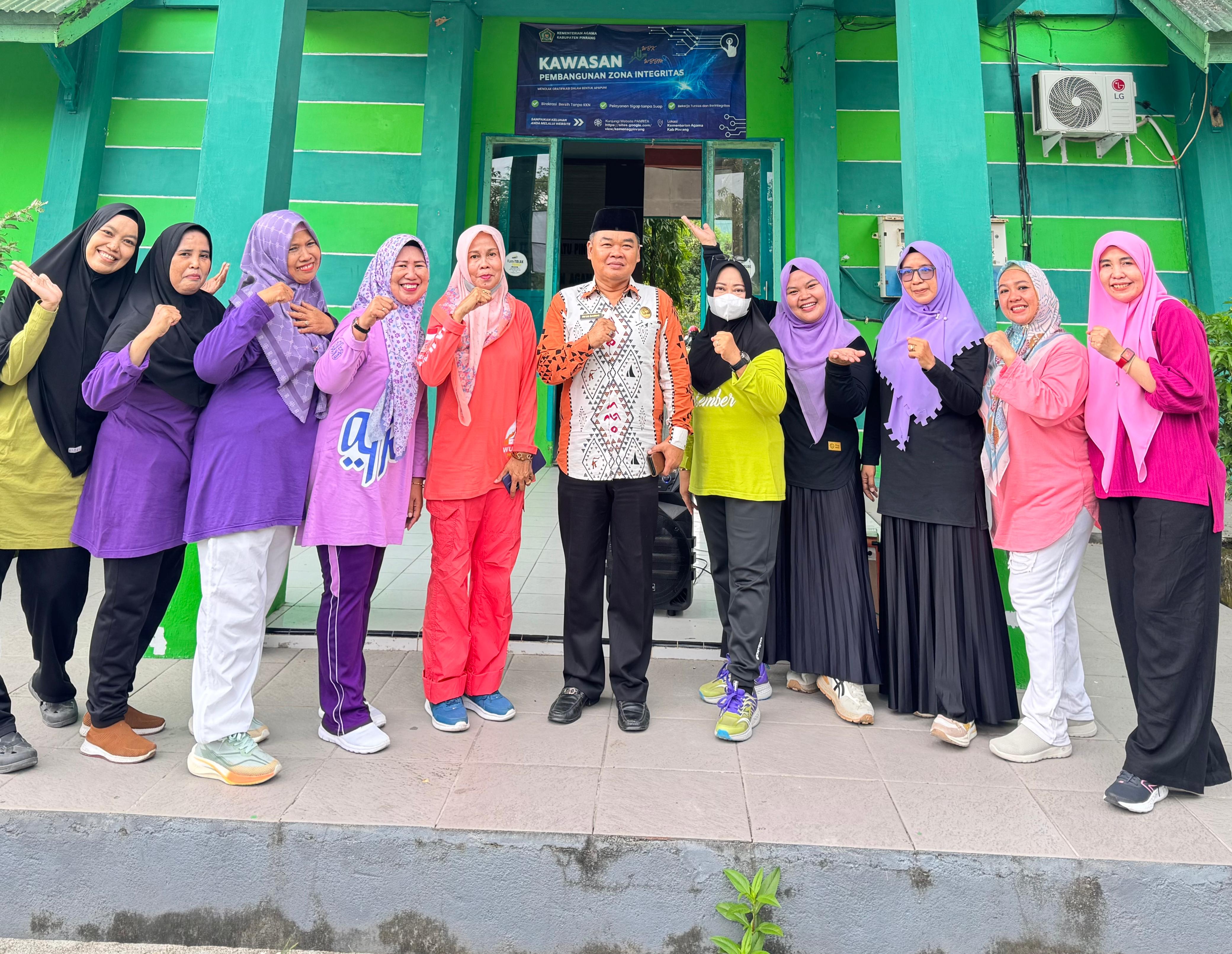 Senam Pagi Hari Jum'at