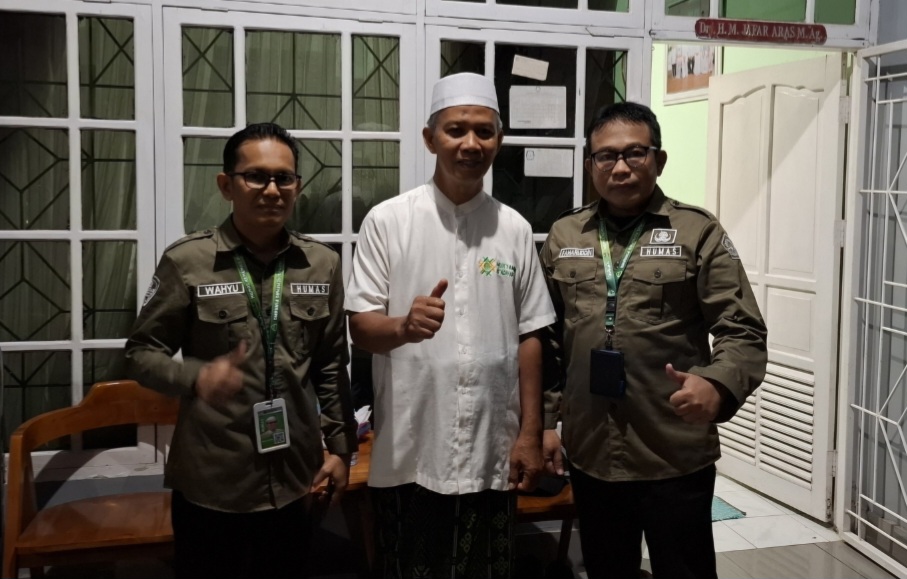 Tim LO Kemenag Pinrang Bersama H. M. Jafar Aras