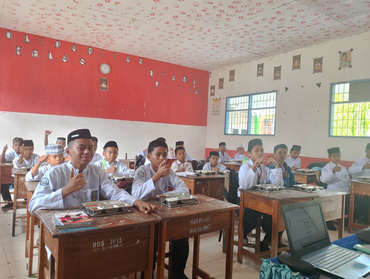 MA dan MTs Muhammadiyah Punnia Raih Program Makan Bergizi Gratis dari Presiden Prabowo Subianto