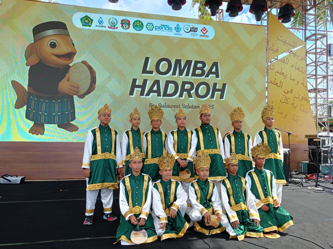 Tim Hadroh Ponpes Ibnu Qasim Suppa Pinrang