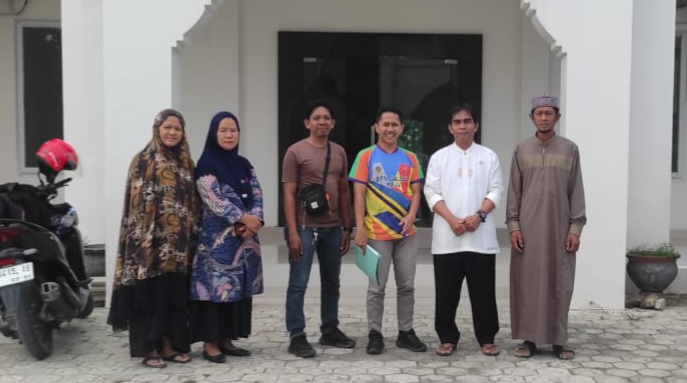 Peninjauan Masjid Nurul Khuttaaf untuk Penerbitan Sertifikat Wakaf oleh Kantor Pertanahan Pinrang