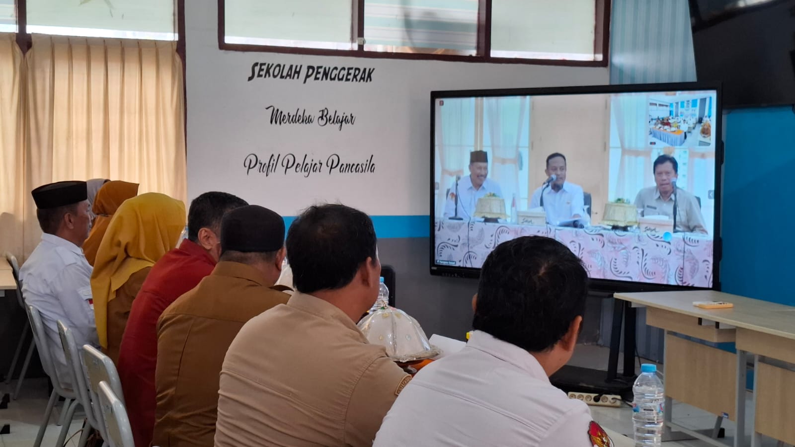 Kasi Penmad Kemenag Pinrang Hadiri Zoom Meeting Bersama Gubernur Sulsel