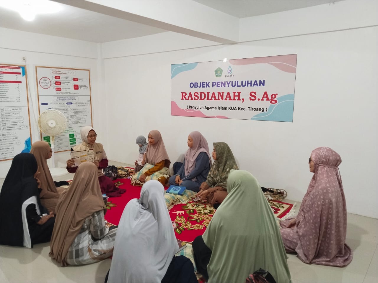 Foto pada saat pelaksanaan kegiatan