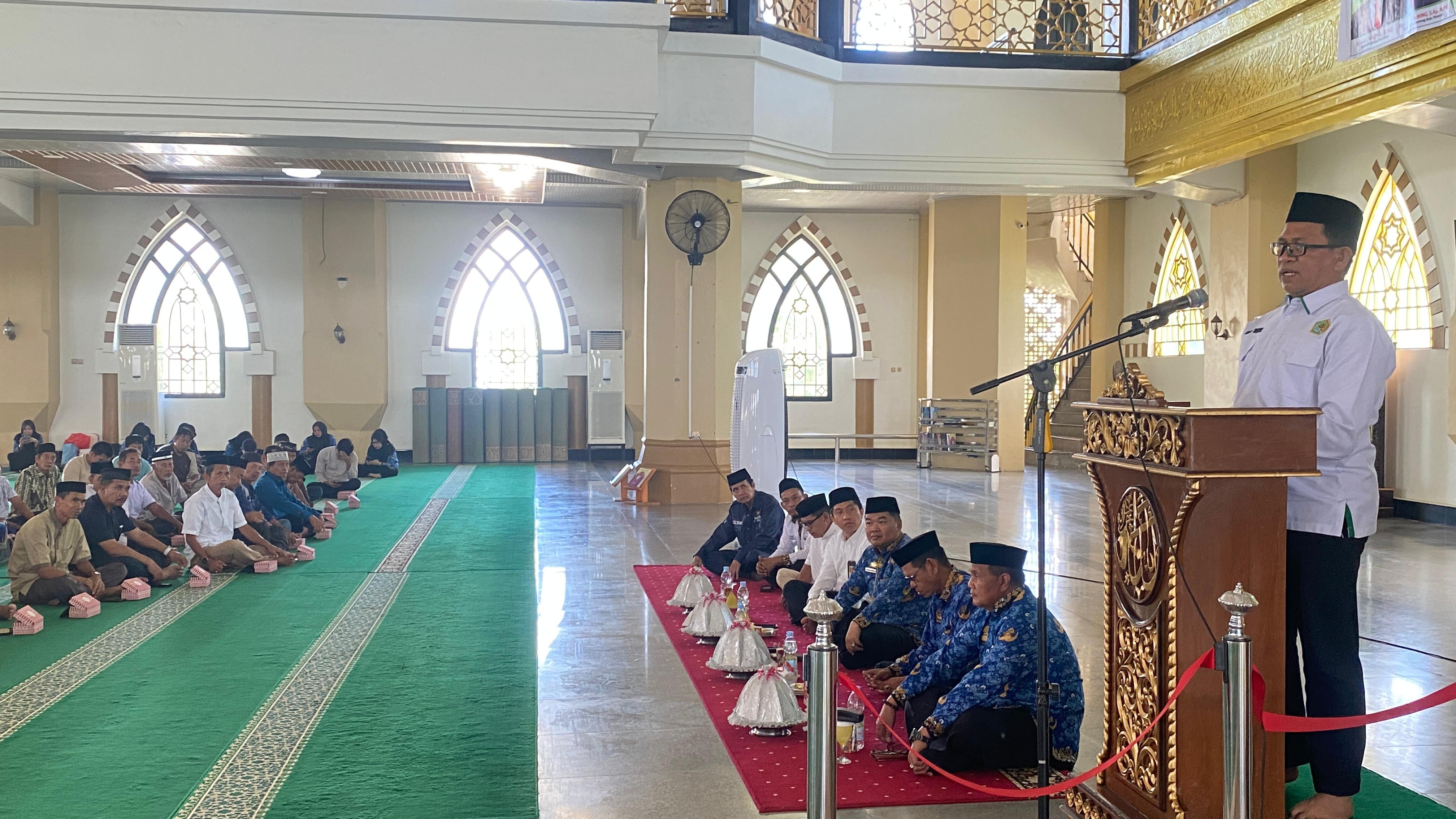Kabid PHU Kanwil Kemenag Sulsel Beri Materi Manasik Haji Sepanjang Tahun di Pinrang