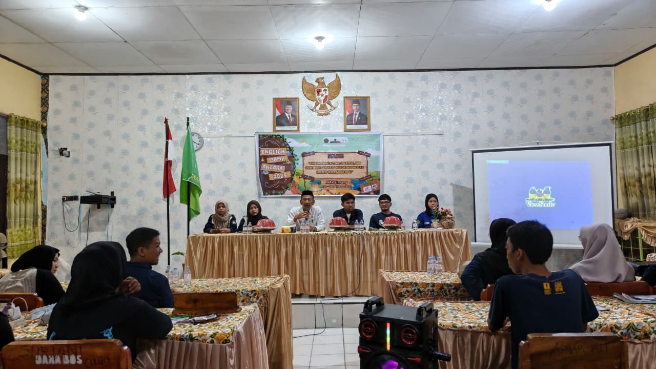 Kepala MAN Pinrang, Ansyar saat memberikan arahan