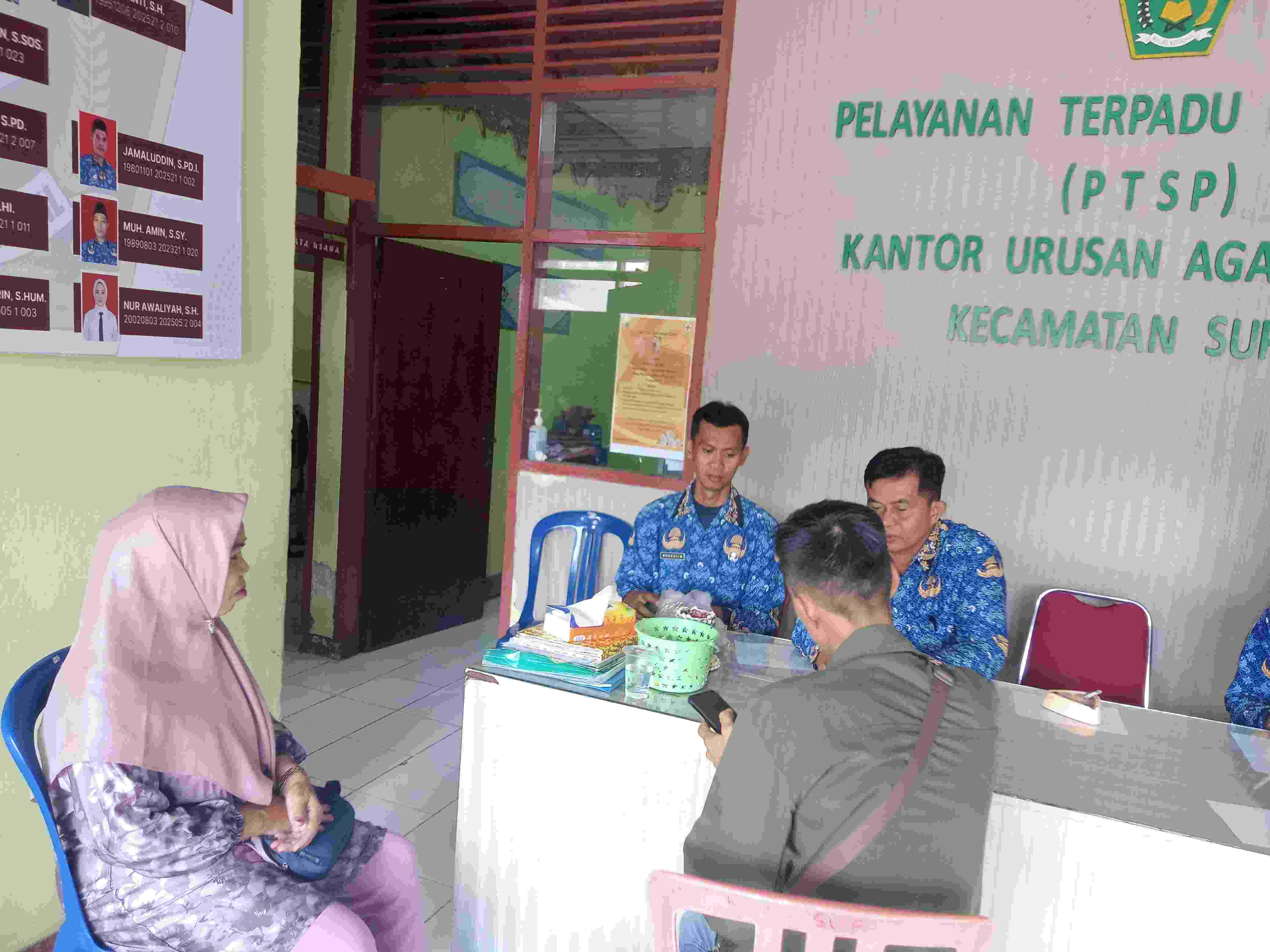 Pelayanan Rekomendasi Nikah oleh Penghulu KUA Suppa