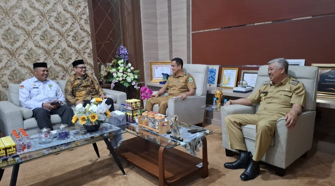 Kakan Kemenag Pinrang Lakukan Audiensi dengan Bupati dan Wakil Bupati Pinrang