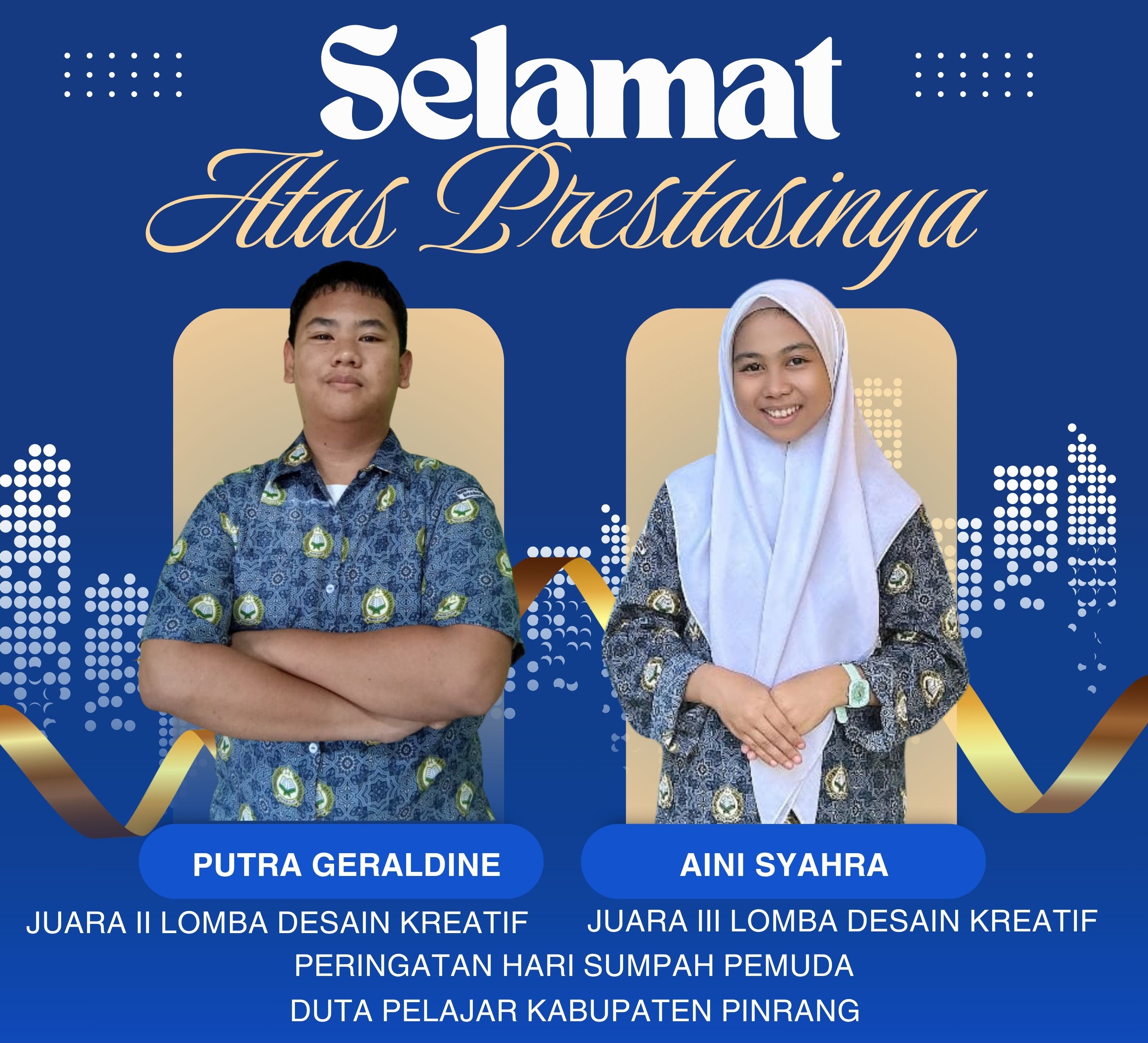 Putra Geraldine dan Aini Syahra
