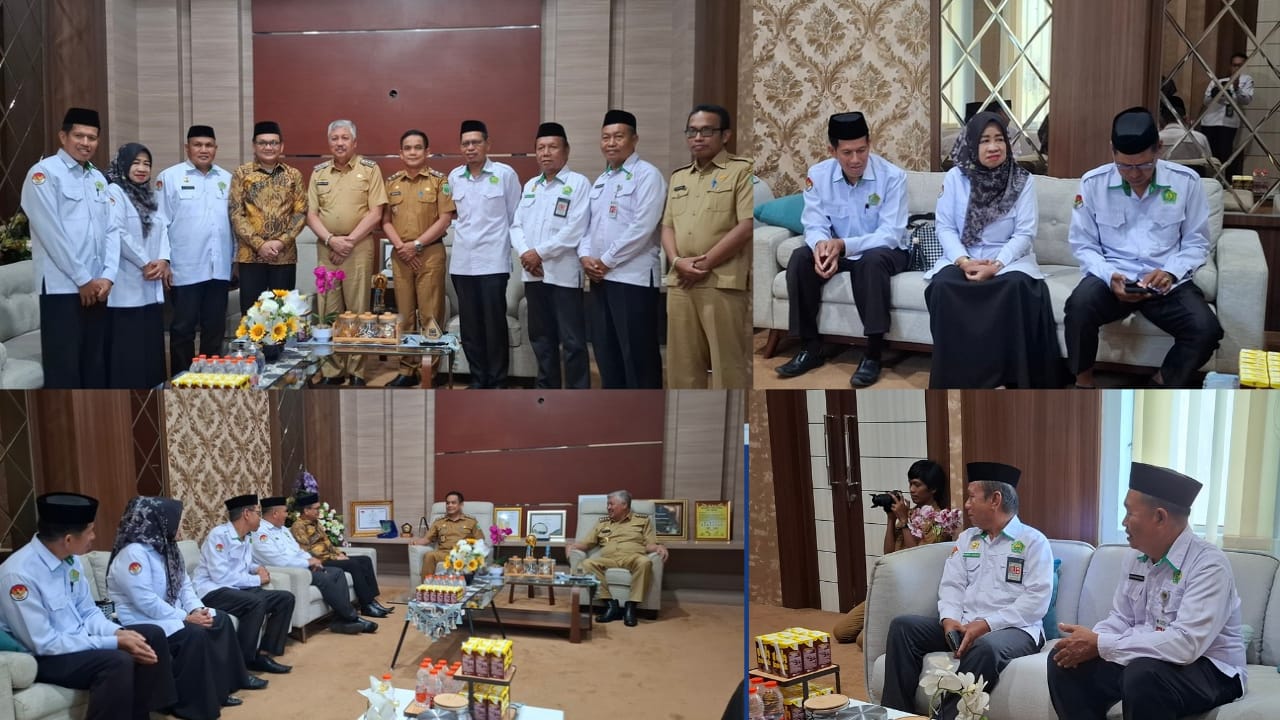 Pokjawas PAI Sulsel Audiensi dengan Bupati Pinrang, Bahas Persiapan Rakor Provinsi