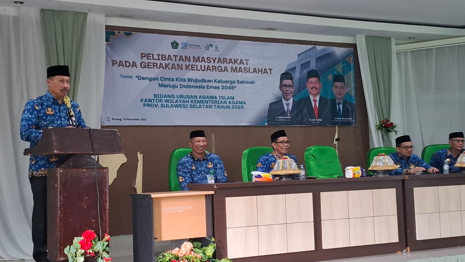Kakanwil Kemenag Sulsel: ASN Harus Berkinerja dengan Cinta, Wujudkan Keluarga Maslahat dan Indonesia Emas 2045