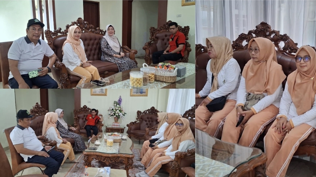 Ketua DWP Kemenag Pinrang Jalin Silaturrahim dengan Ketua TP PKK, Baha