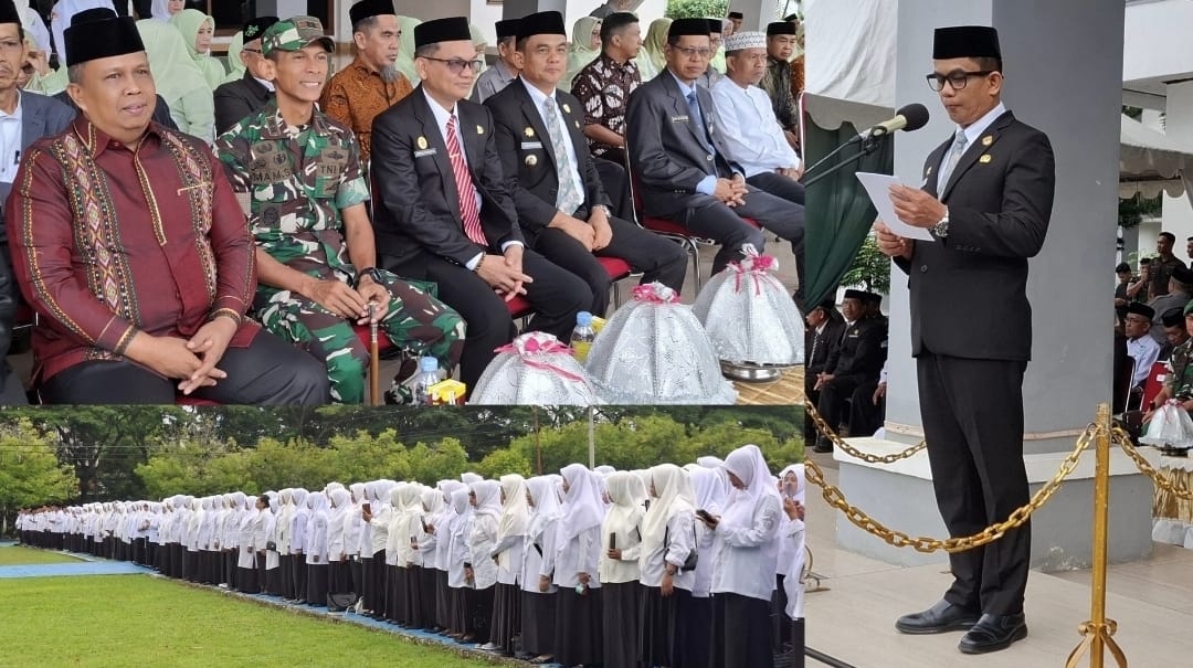 Upacara HAB Ke-80 Kemenag di Pinrang, Sinergi dan Kerukunan Jadi Penekanan Utama