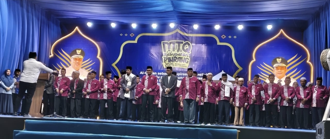 Lantik Dewan Hakim MTQ, Bupati Pinrang Tekankan Penilaian Obyektif dan Profesional