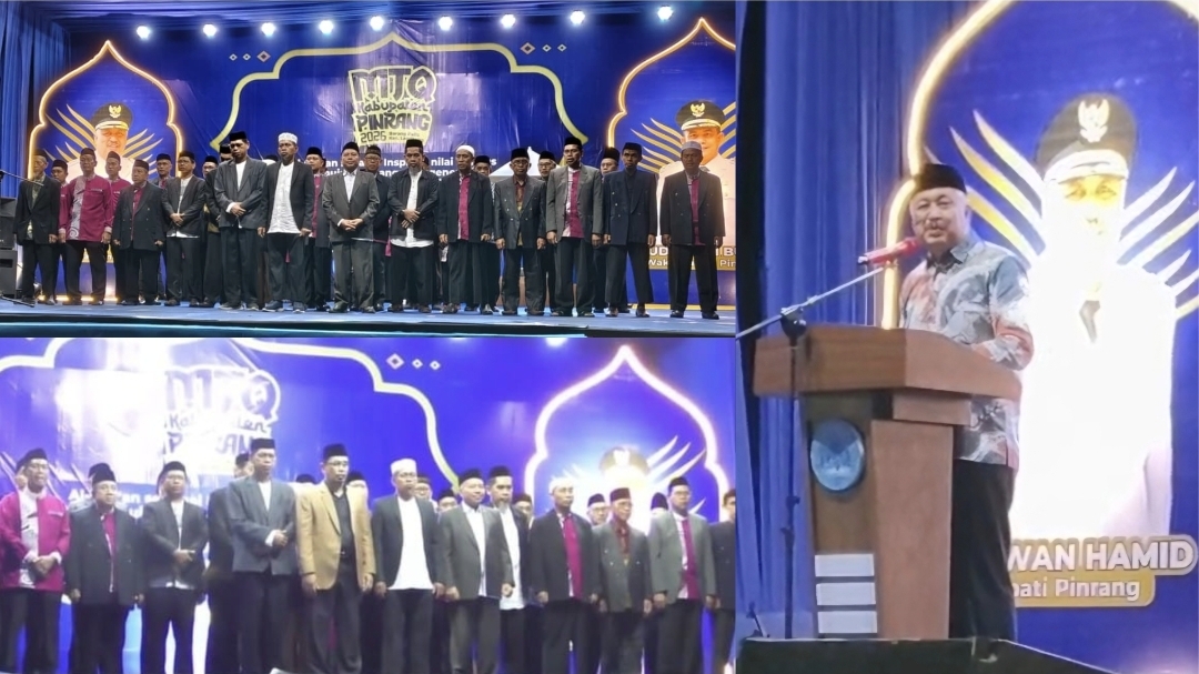 Pesan Bupati Irwan Hamid Saat Pelantikan MUI Pinrang: Hadirkan Kesejukan di Tengah Masyarakat