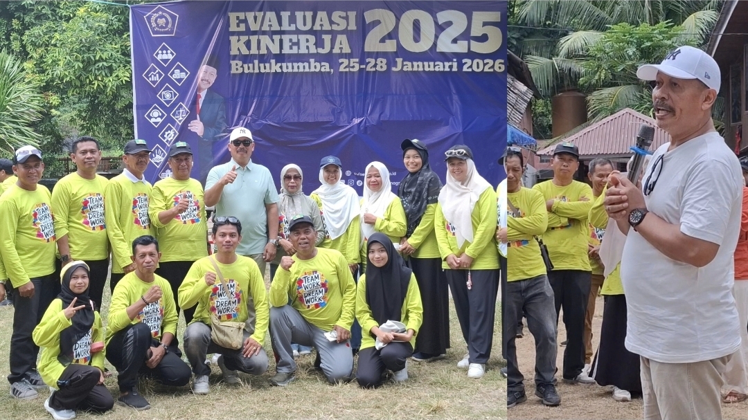 Kakanwil Kemenag Sulsel Tutup Evaluasi Kinerja 2025, Kemenag Pinrang Pacu Kinerja Lebih Baik di 2026