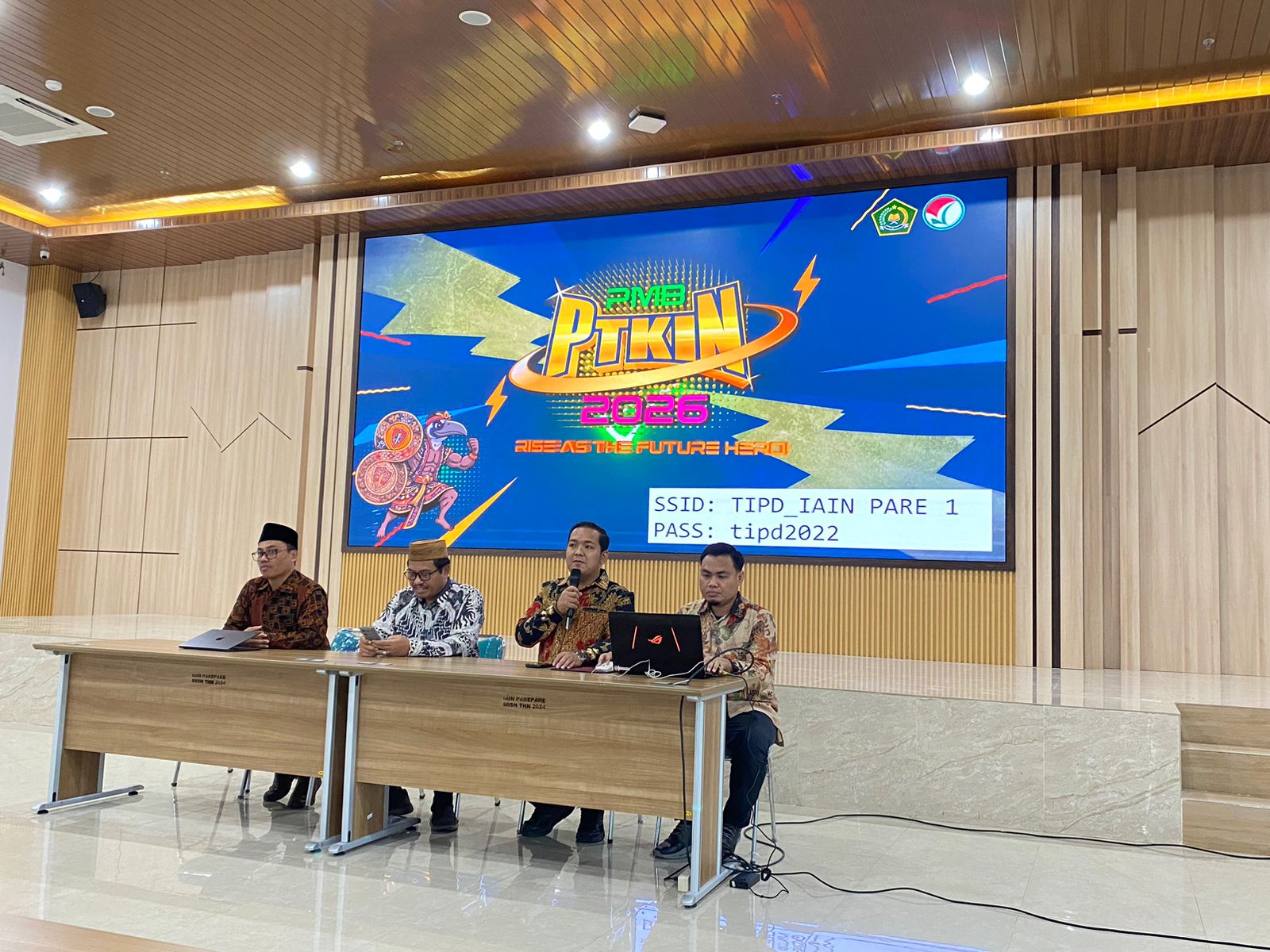 IAIN Parepare menggelar Bimtek PDSS SPAN PTKIN 2026/2027. Operator MA Biharul Ulum Ma’arif Pinrang ikut pastikan data siswa akurat