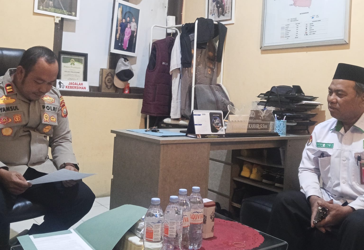 Jalin MOU Dengan Polsek Paleteang