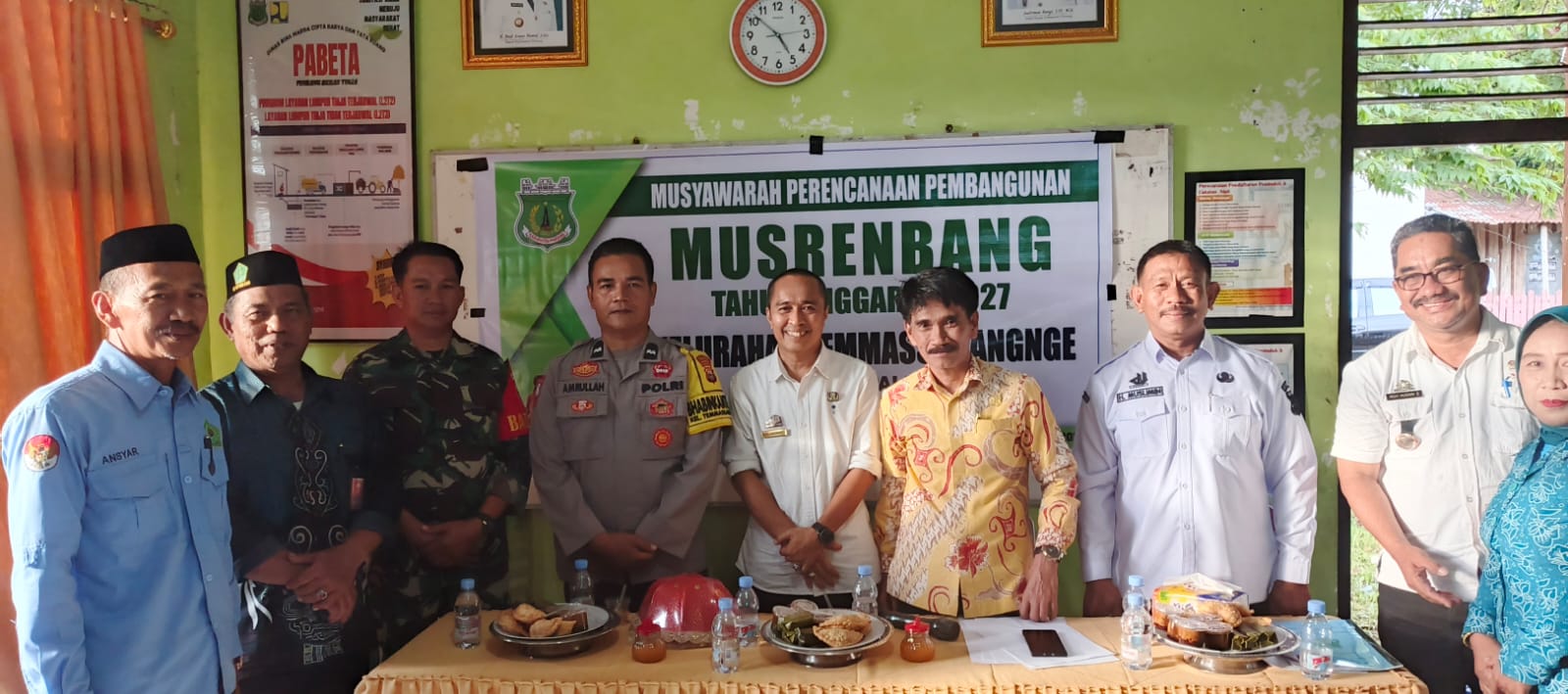 Musrenbang Paleteang Jadi Ajang Sinergi, Kepala MTsN Pinrang Turut Ambil Bagian