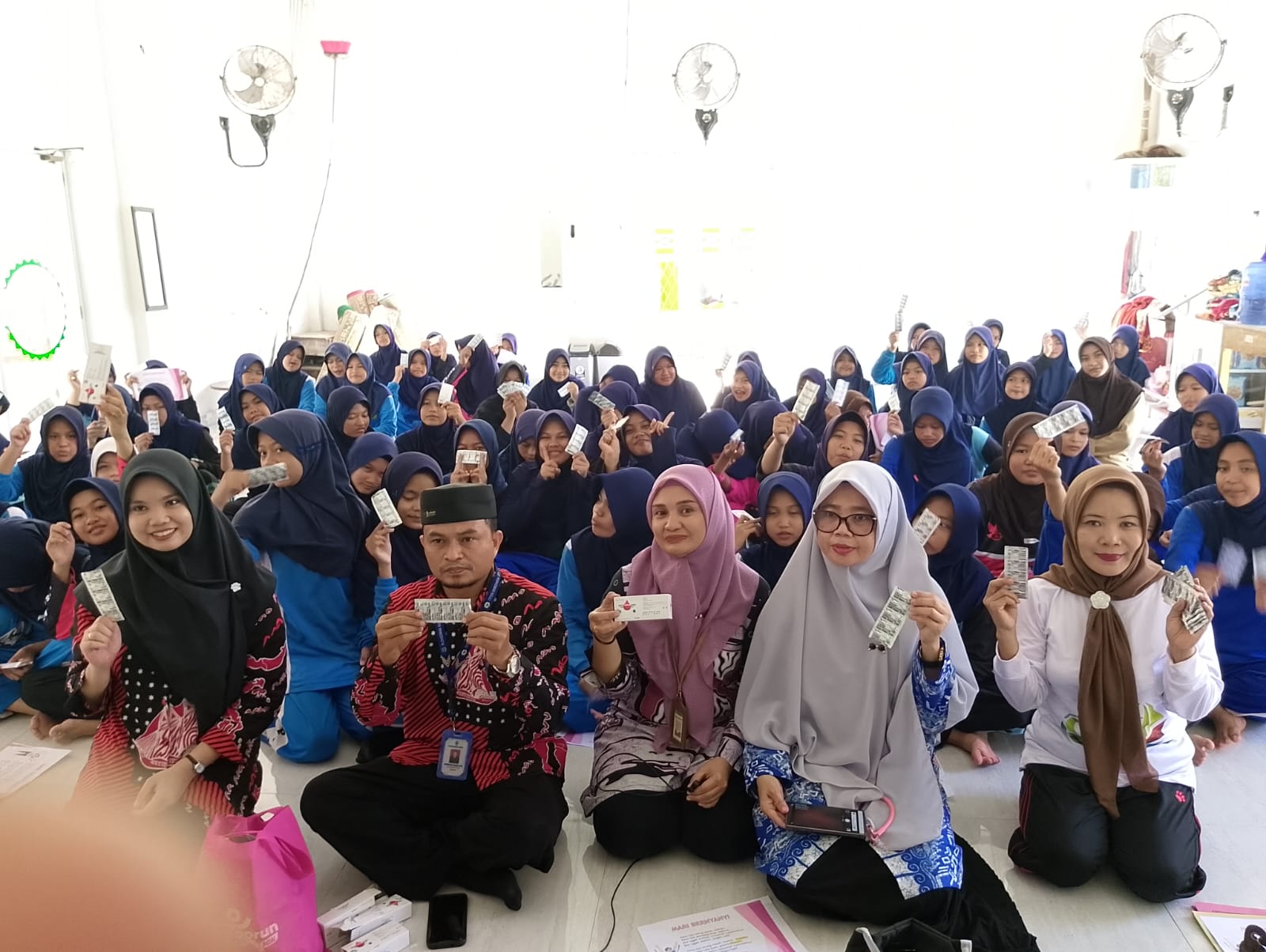 Peduli Kesehatan Remaja, Puskesmas Sulili Sambangi MTsN Pinrang