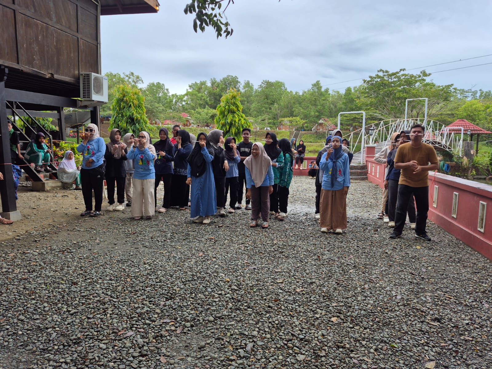 Peserta outbond MAN Pinrang