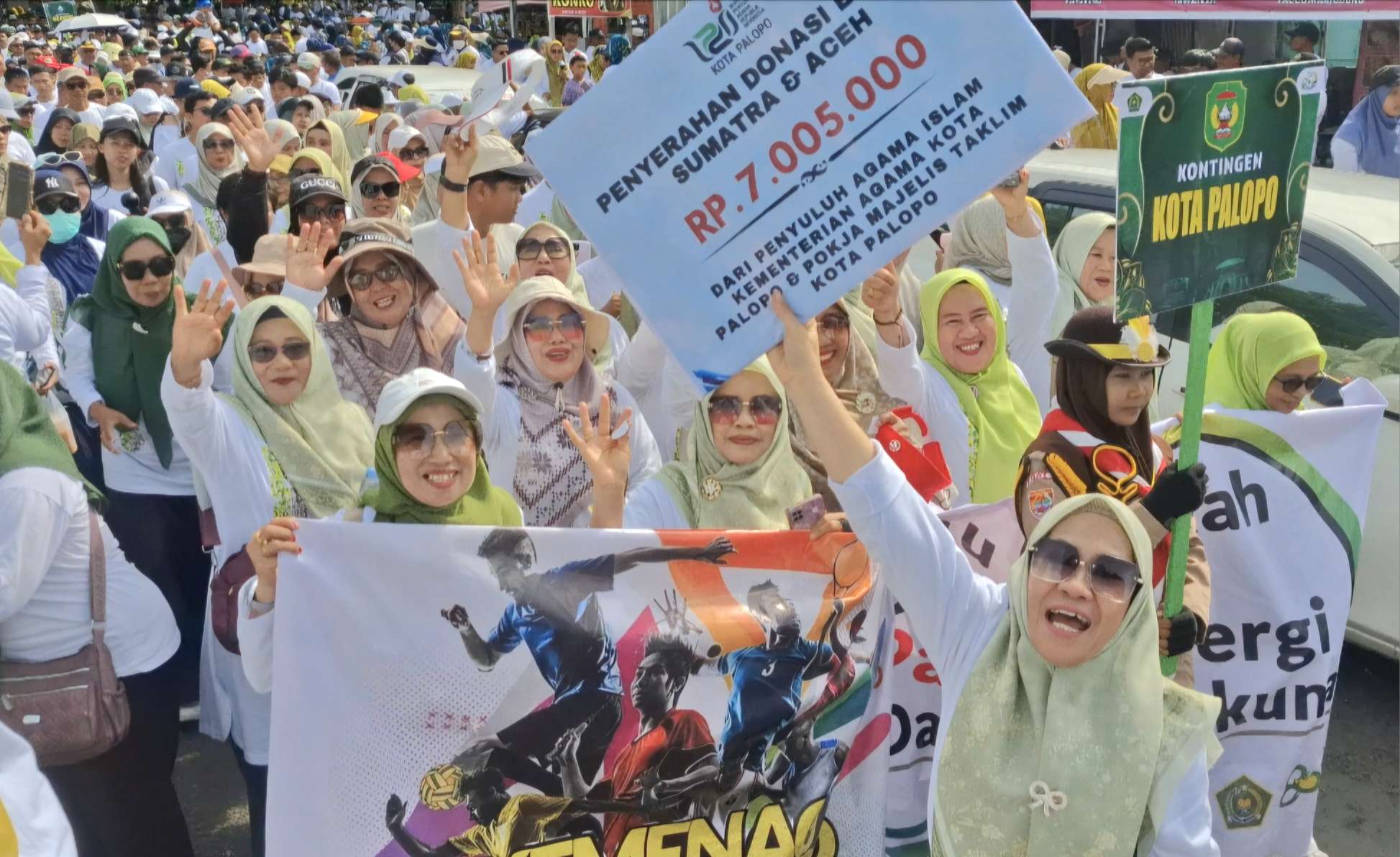 Jalan santai HAB 80 Kab Bone