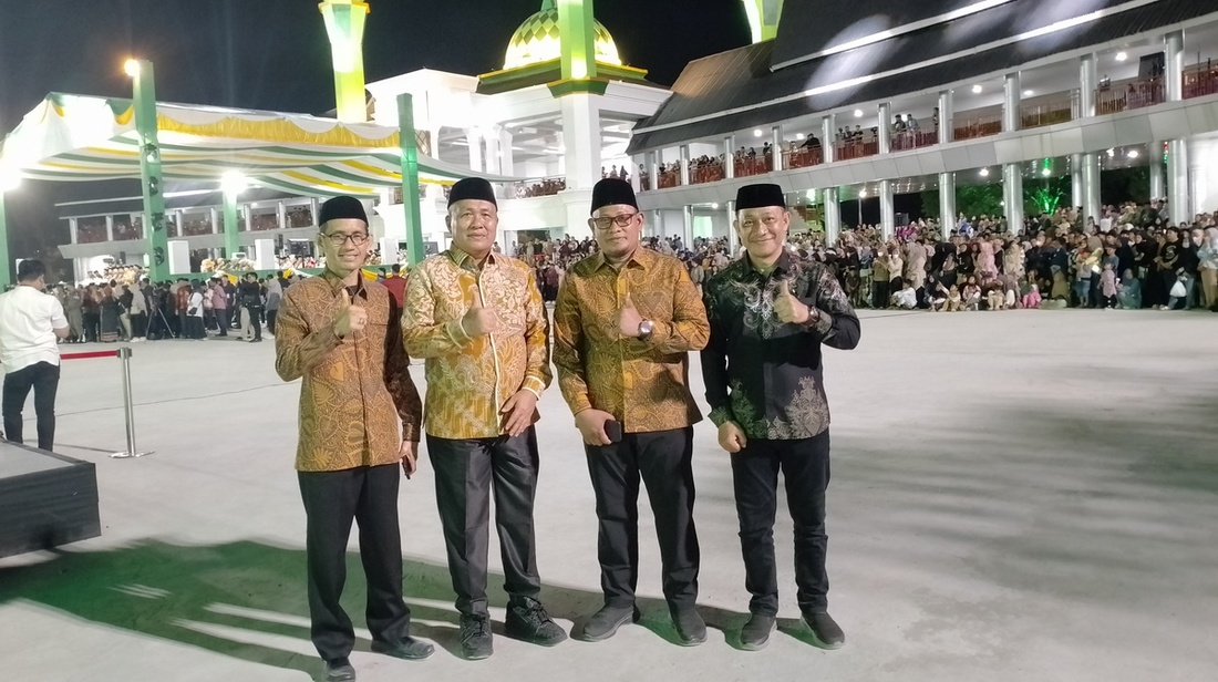 Pejabat Kemenag Bone Turut Meriahkan Malam Opening STQH Nasional XXVIII di Kendari