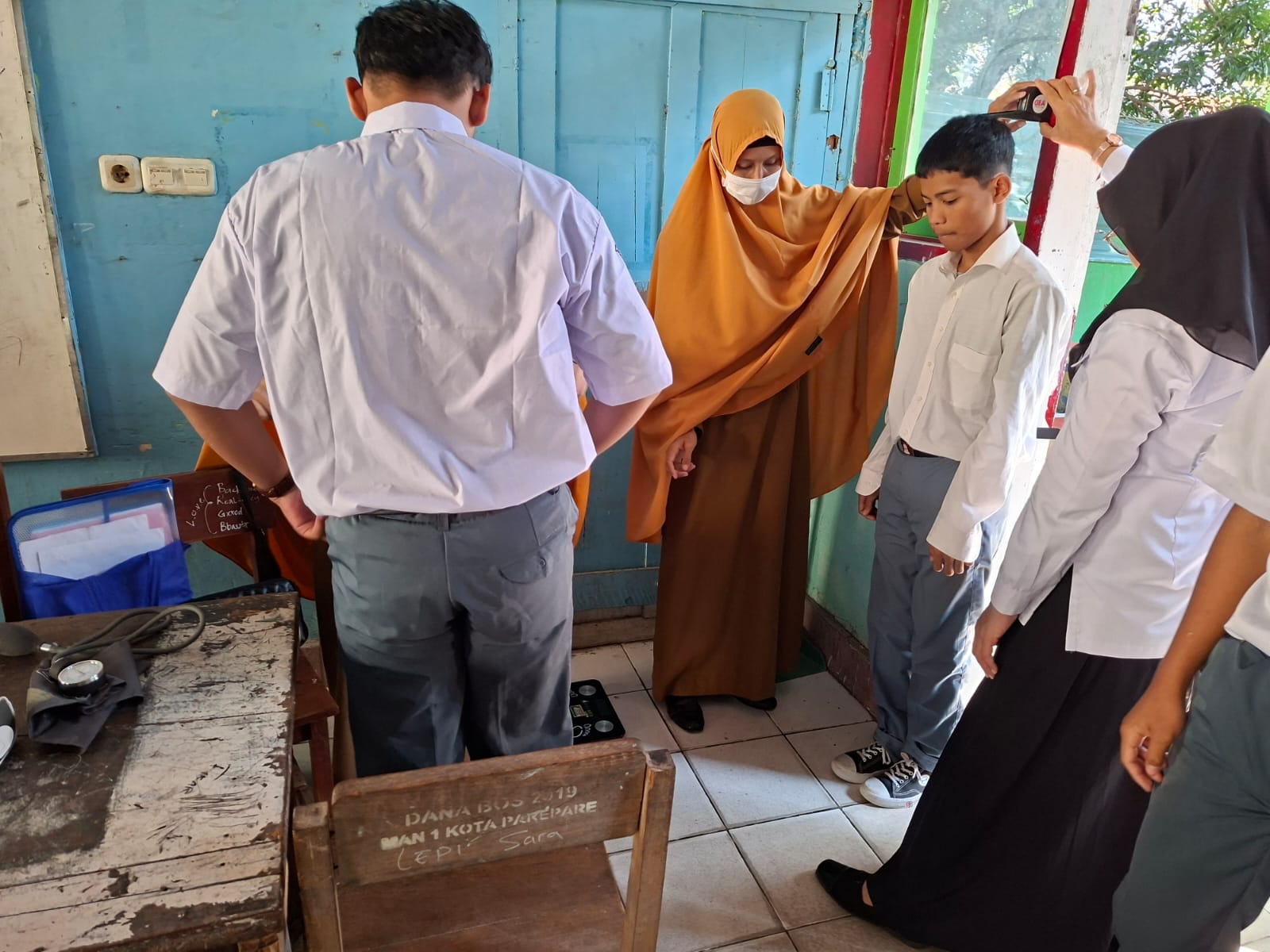 Siswa MAN 1 Parepare Jalani Pemeriksaan Kesehatan