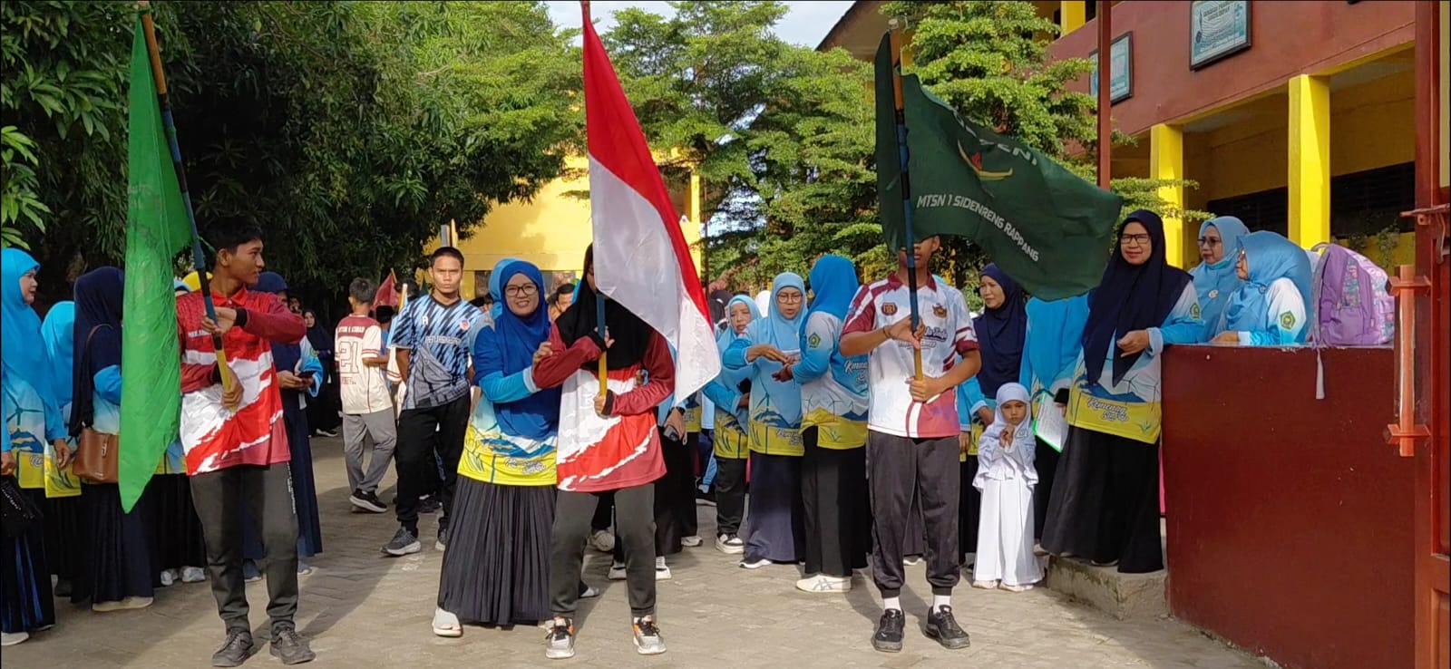 Pembukaan Porseni MTsN 1 Sidrap