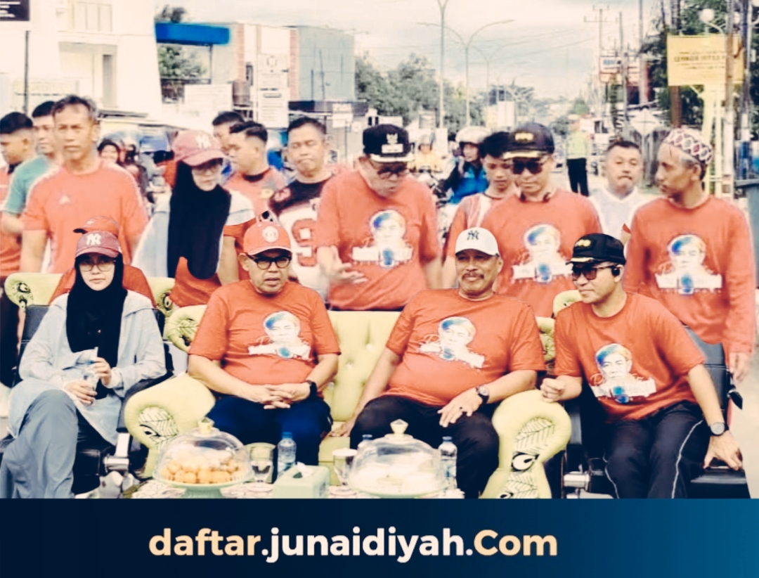 Rangkaian kegiatan menyambut Milad Al-Junaidiyah Ke-56 Tahun, Ahad, 11 Januari 2026 diisi dengan Jalan Santai