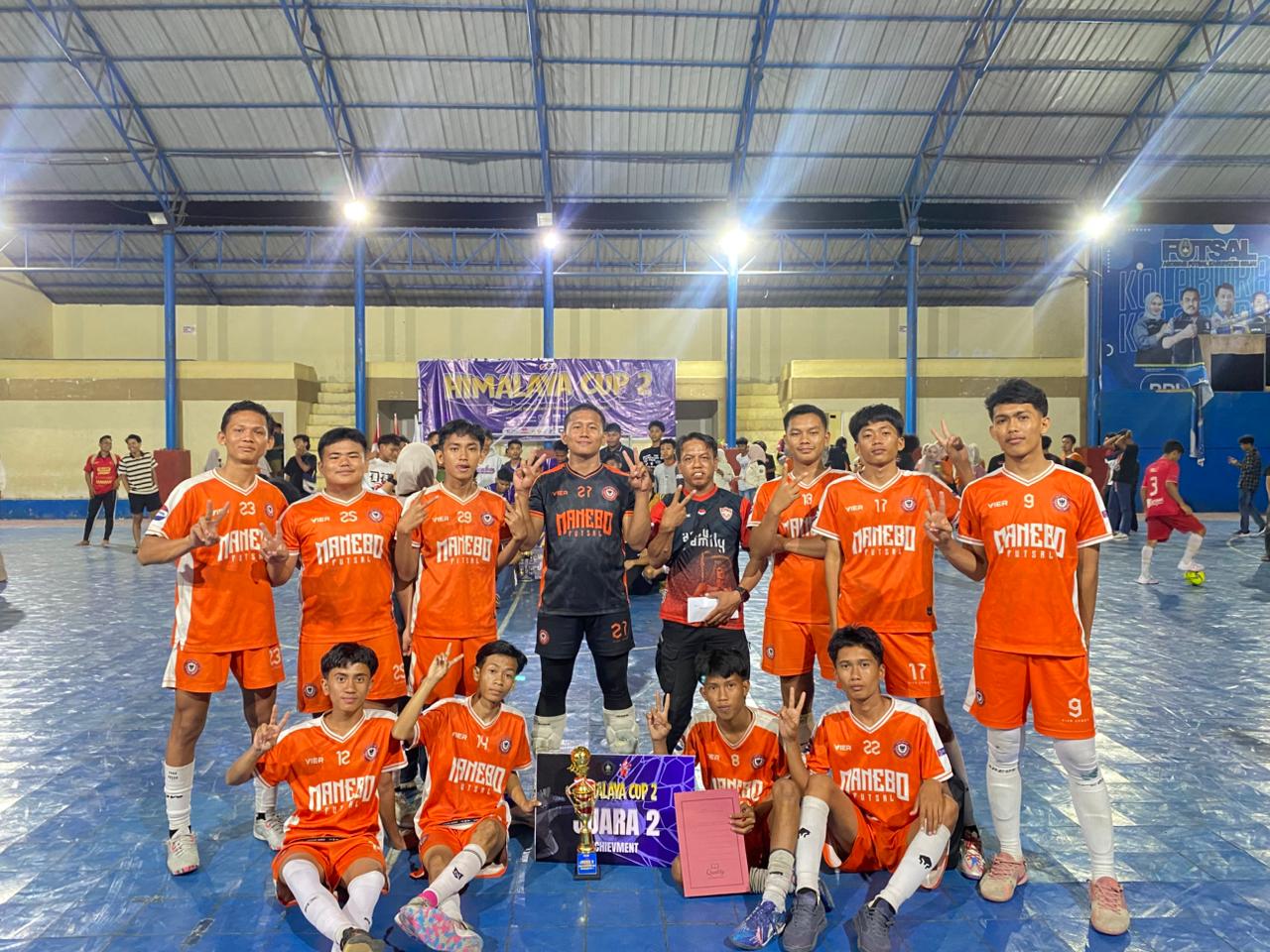 Maneger Tim Futsal MAN 4 Bone M. Idris  foto bersama