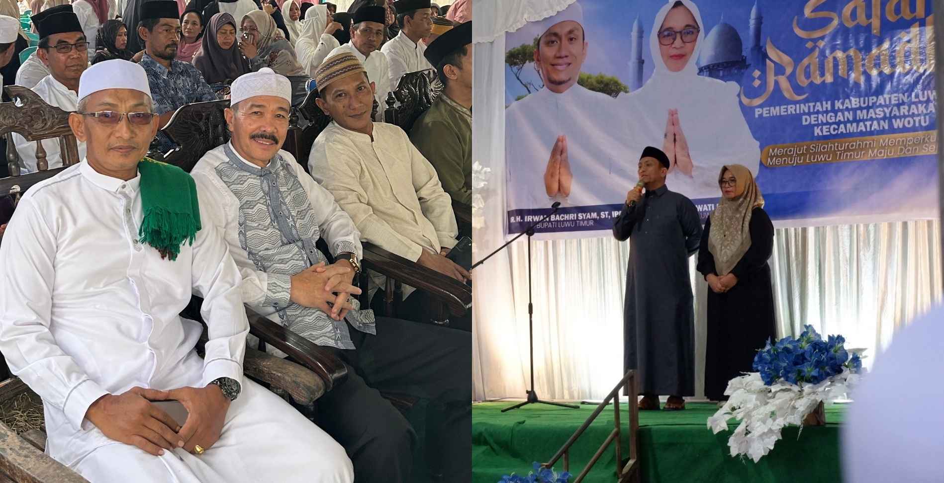 Kakankemenag Lutim bersama Ketua Pengadilan Agama dan Ketua APRI Lutim