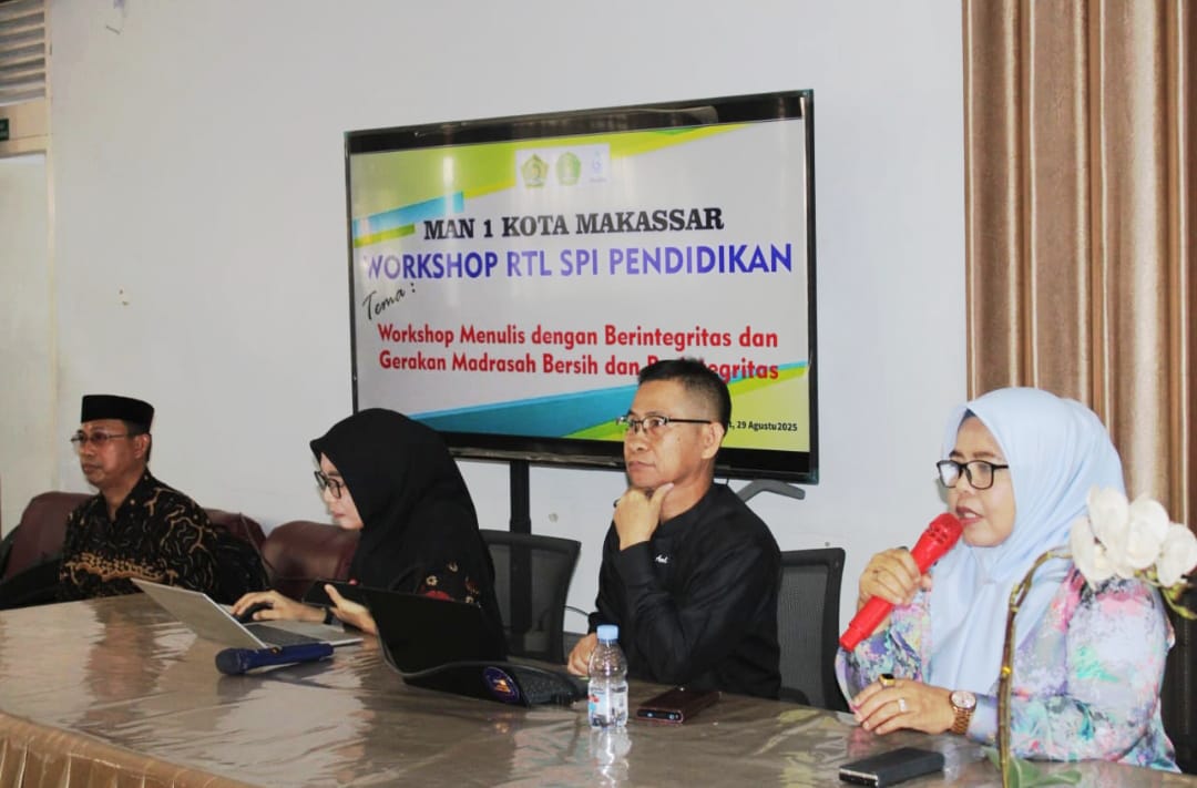 MAN 1 Kota Makassar Gelar Workshop RTL SPIP
