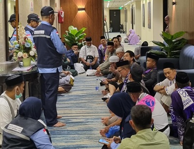 Kloter 7 UPG Gelar Rapat Pemantapan Jelang Puncak Haji, Bahas Program Murur, Tanazul & Safari Wukuf